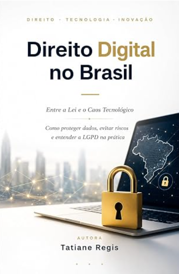 Capa do livro Direito Digital no Brasil